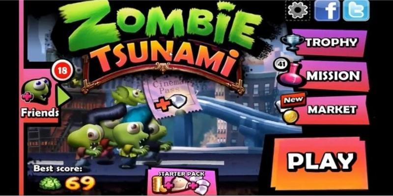 Các kỹ năng cần có trong game hack zombie tsunami