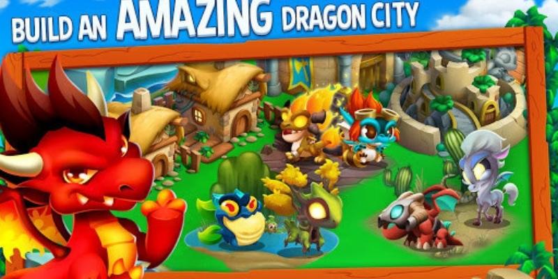Dragon city mod apk 2022 tạo ra những chú rồng quý hiếm