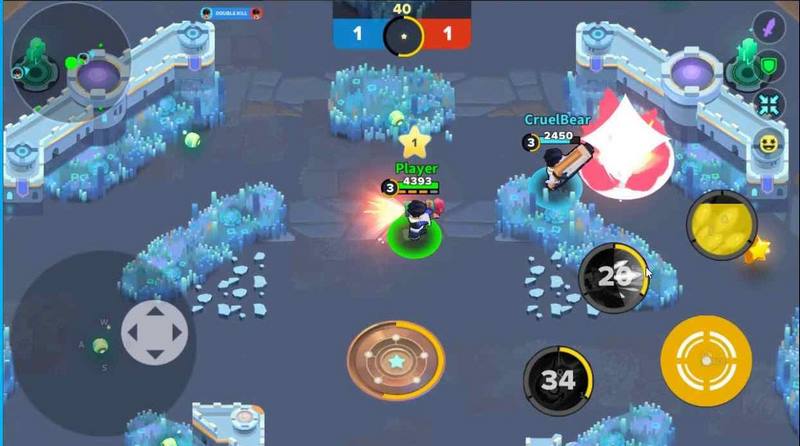 Download Heroes Strike Offline Mod APK to experience useful features