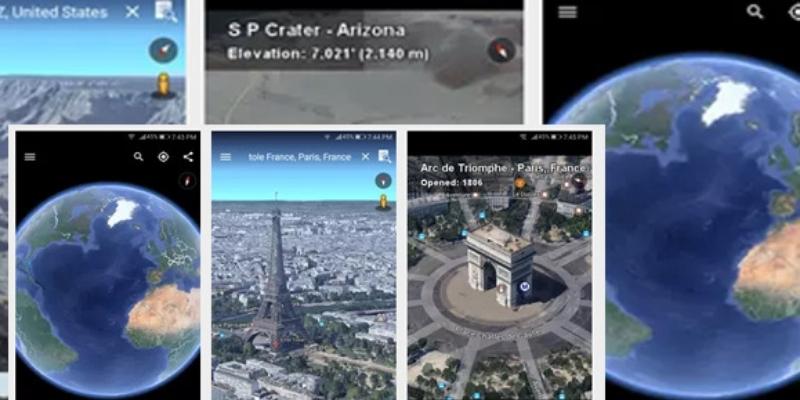 Google Earth APK là một ứng dụng mô phỏng địa cầu tuyệt vời.