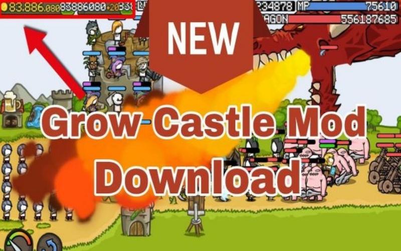 Giới thiệu về Grow Castle Hack Full lever - APKMody.biz