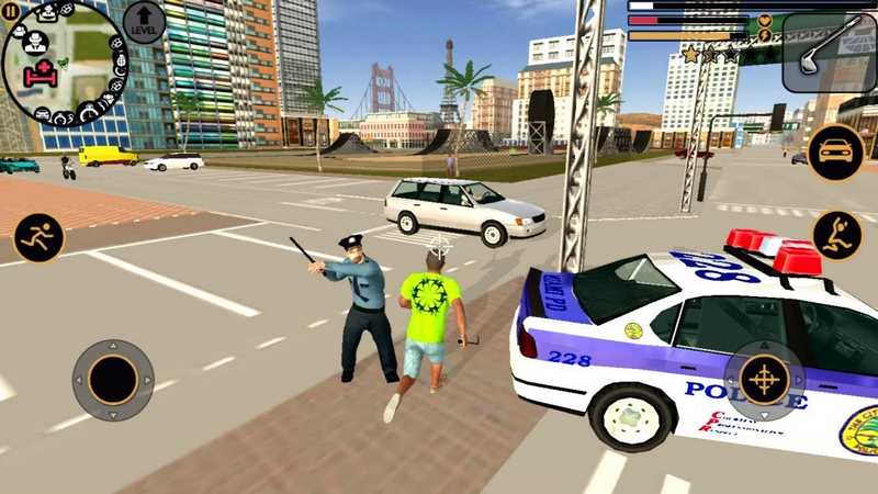 Refer to the instructions for downloading Vegas Crime Simulator Hack Game to Mobile Phones.
