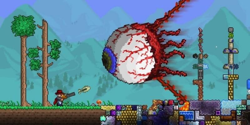 Game modes included in Terraria apk android 4.0