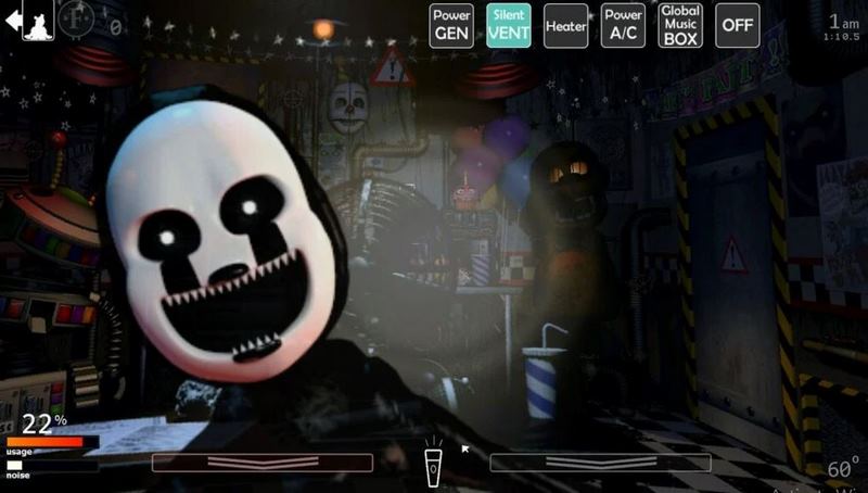 Ultimate Custom Night maintains the core gameplay.