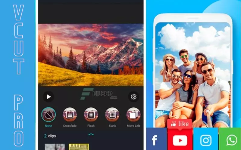 What can you do with VCUT Pro apk mod app?