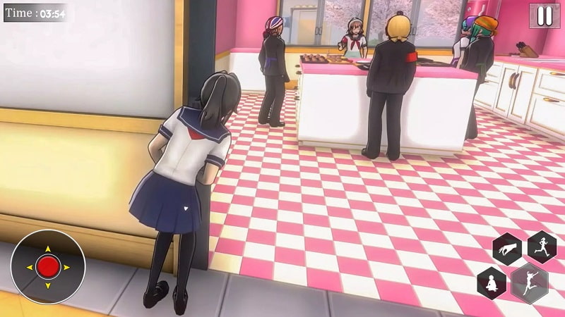 Details about Anime High School Girl Life 3D