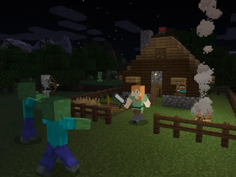 Minecraft Trial game is a trial version of Minecraft