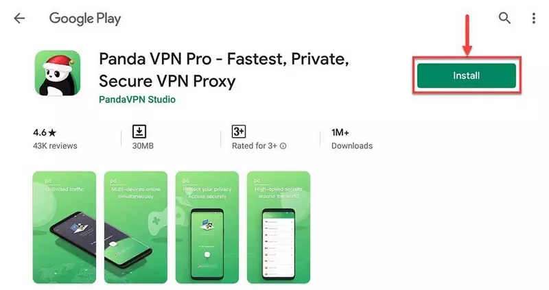 Download Panda VPN Pro MOD APK.