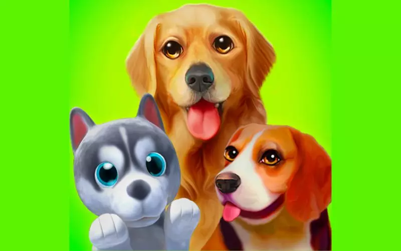Talking Puppy là game mô phỏng việc nuôi thú cưng