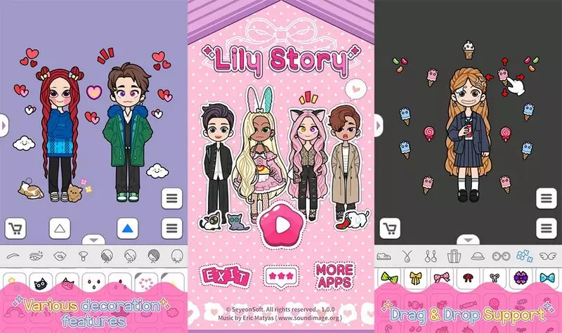 About Lily Story: Dress Up Game