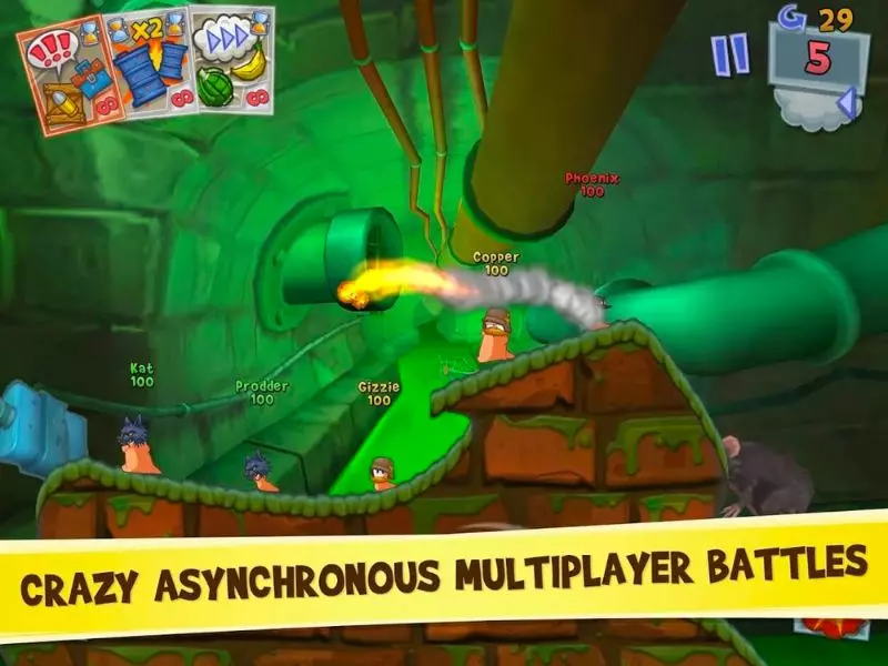 Worms 3 has a variety of game modes